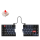 Klawiatura Keychron Q11 Split Gateron Red Switch RGB Knob Q11-M1